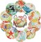 Diamond Art Painting Coasters Kit, 10 Pieces Ocean Diamond Art Coasters with Holder, DIY Diamond Arts and Crafts for Adults